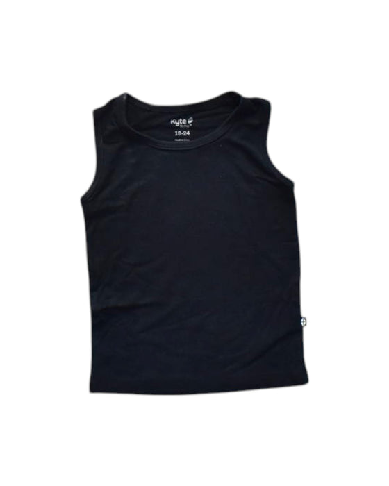 A Black Sleeveless T Shirts from Kyte Baby in size 18-24M for boy. (Front View)
