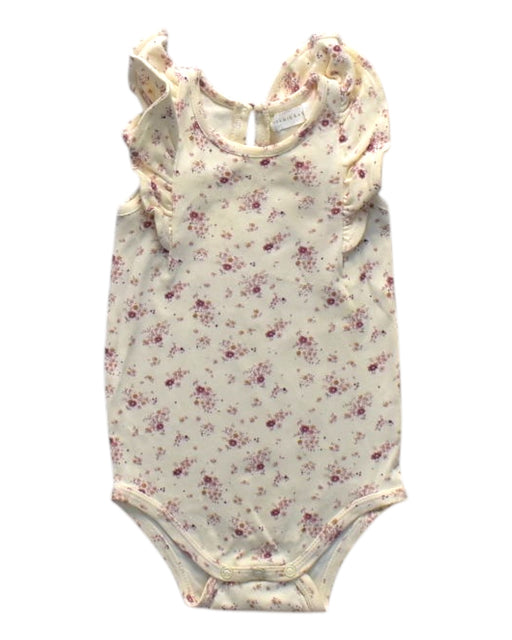 A Ivory Sleeveless Bodysuits from Jamie Kay in size 6-12M for girl. (Front View)