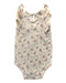 A Ivory Sleeveless Bodysuits from Jamie Kay in size 6-12M for girl. (Back View)