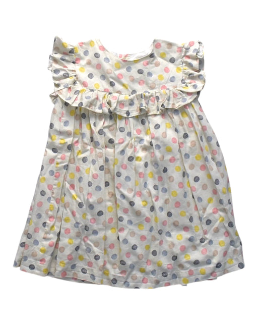 A Multicolour Sleeveless Dresses from Benedita in size 5T for girl. (Front View)