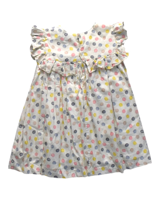 A Multicolour Sleeveless Dresses from Benedita in size 5T for girl. (Back View)