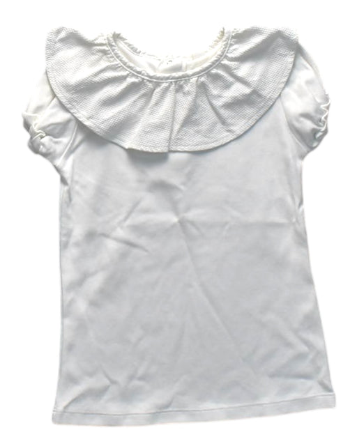 A White Short Sleeve Tops from DOT in size 8Y for girl. (Front View)
