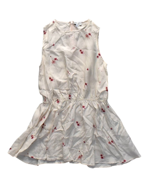 A Ivory Sleeveless Dresses from Belle Enfant in size 5T for girl. (Front View)