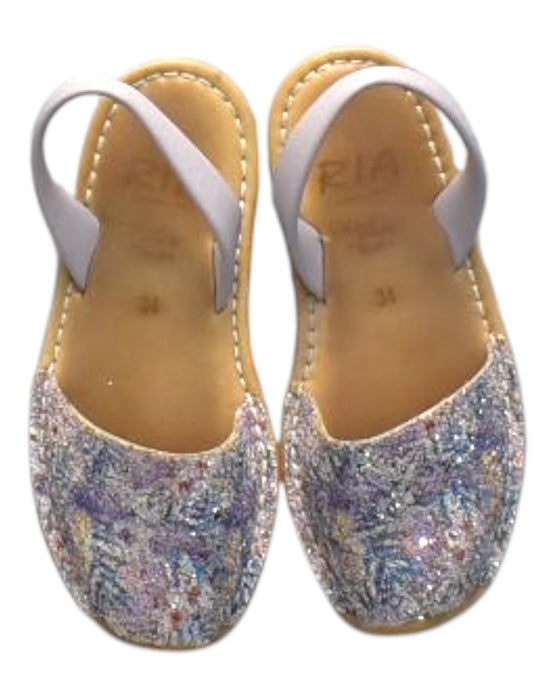 A Multicolour Sandals from RIA Menorca in size 9Y for girl. (Back View)