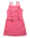 A Pink Sleeveless Dresses from Gingersnaps in size 14Y for girl. (Front View)