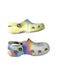 A Multicolour Slip Ons from Crocs in size 6T for girl. (Back View)