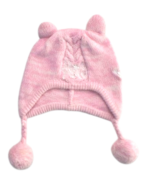 A Pink Winter Hats from Roxy in size 4T for girl. (Front View)