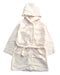 A Ivory Bathrobes from The Little White Company in size 2T for girl. (Front View)