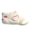A White Booties from Miki House in size 18-24M for girl. (Front View)