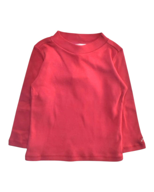 A Red Long Sleeve Tops from Chateau de Sable in size 3T for boy. (Front View)