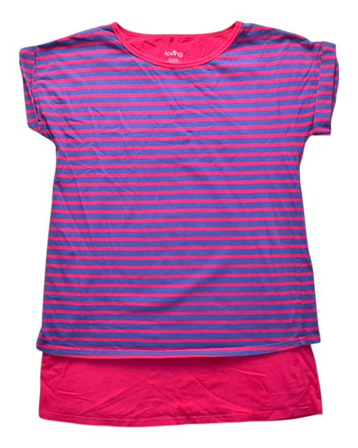 A Blue Short Sleeve Tops from Spring in size Maternity-M for maternity. (Front View)
