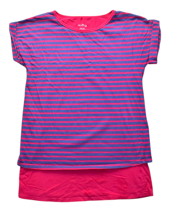 A Blue Short Sleeve Tops from Spring in size Maternity-M for maternity. (Front View)