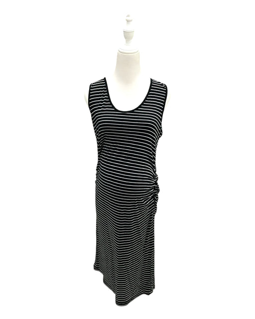 A Black Sleeveless Dresses from Ripe in size Maternity-L for maternity. (Front View)