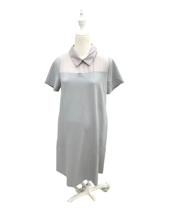 A Grey Short Sleeve Dresses from Bove in size Maternity-M for maternity. (Front View)