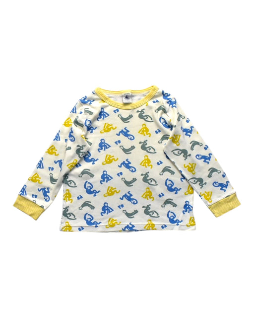 A Multicolour Pyjama Sets from Petit Bateau in size 4T for boy. (Front View)