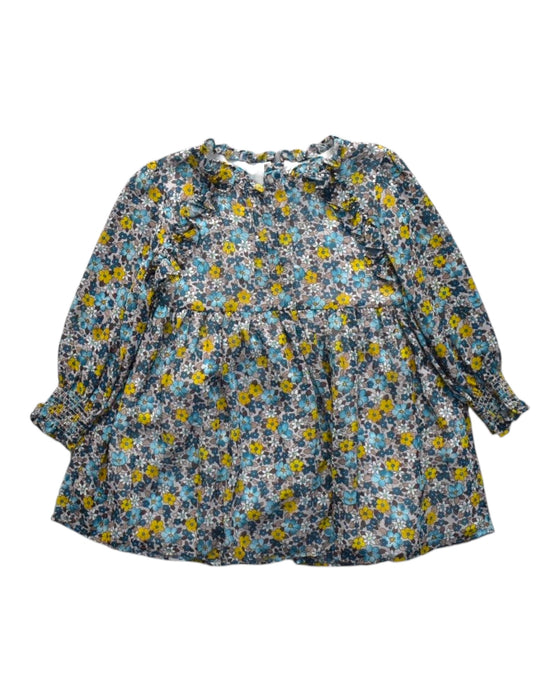 A Multicolour Long Sleeve Dresses from Mayoral in size 2T for girl. (Front View)