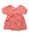 A Peach Short Sleeve Dresses from Chateau de Sable in size 12-18M for girl. (Front View)