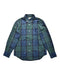 A Green Long Sleeve Shirts from Crewcuts in size 10Y for boy. (Front View)
