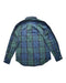 A Green Long Sleeve Shirts from Crewcuts in size 10Y for boy. (Back View)