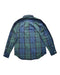 A Green Long Sleeve Shirts from Crewcuts in size 10Y for boy. (Back View)
