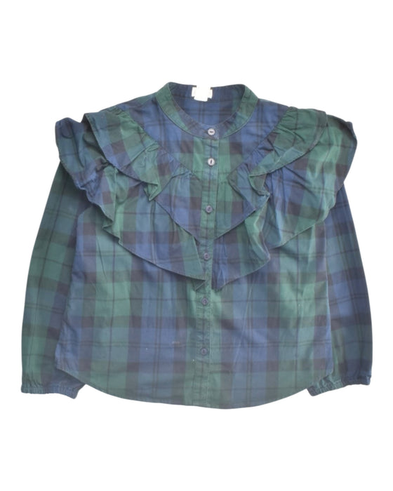A Multicolour Long Sleeve Shirts from Crewcuts in size 8Y for girl. (Front View)