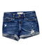 A Blue Shorts from Abercrombie  in size 6T for girl. (Front View)