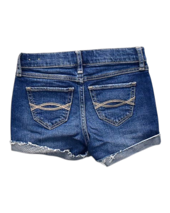 A Blue Shorts from Abercrombie  in size 6T for girl. (Back View)