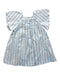 A Blue Short Sleeve Dresses from Knot in size 2T for girl. (Back View)