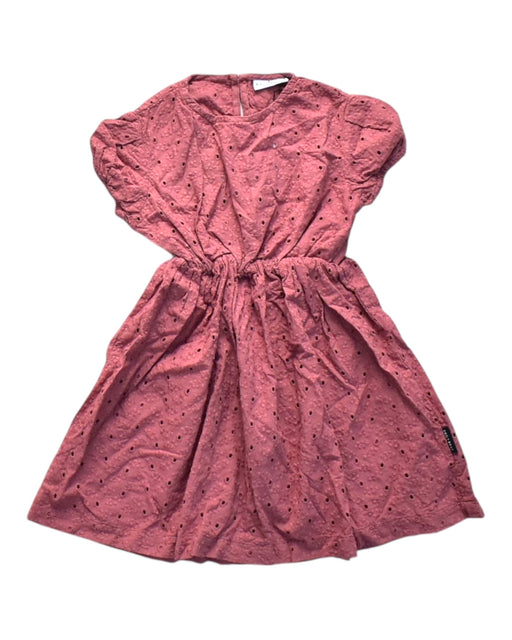 A Pink Short Sleeve Dresses from Daily Brat in size 3T for girl. (Front View)