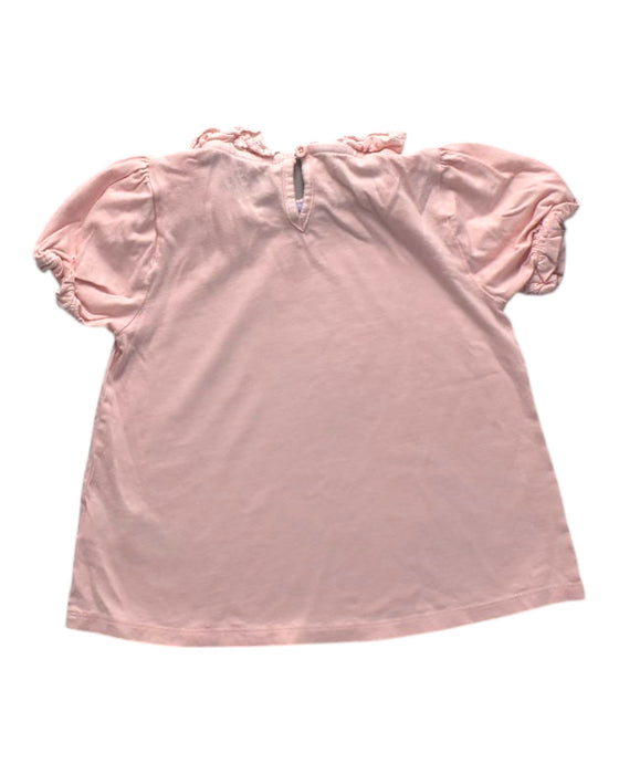 A Pink Short Sleeve Tops from Boden in size 6T for girl. (Back View)