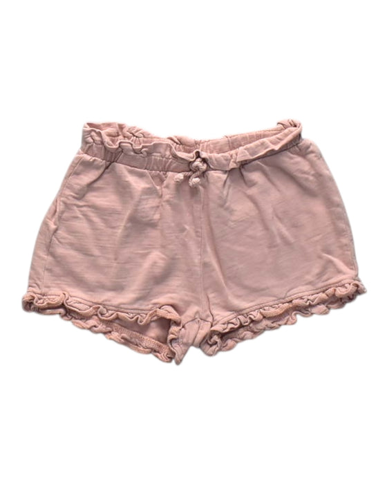 A Pink Shorts from Newbie in size 8Y for girl. (Front View)