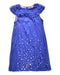 A Blue Sleeveless Dresses from Boden in size 9Y for girl. (Front View)
