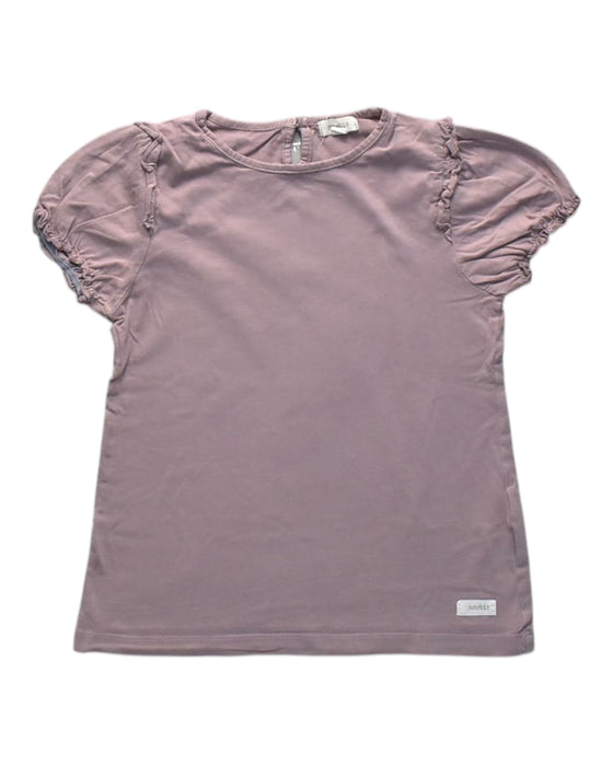 A Purple Short Sleeve Tops from Newbie in size 8Y for girl. (Front View)