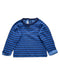 A Blue Long Sleeve T Shirts from Petit Bateau in size 18-24M for boy. (Front View)