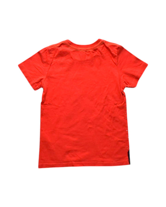 A Red Short Sleeve T Shirts from Paul Smith in size 5T for boy. (Back View)