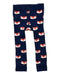 A Navy Leggings from Jojo Maman Bébé in size 2T for neutral. (Front View)
