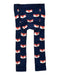 A Navy Leggings from Jojo Maman Bébé in size 2T for neutral. (Back View)