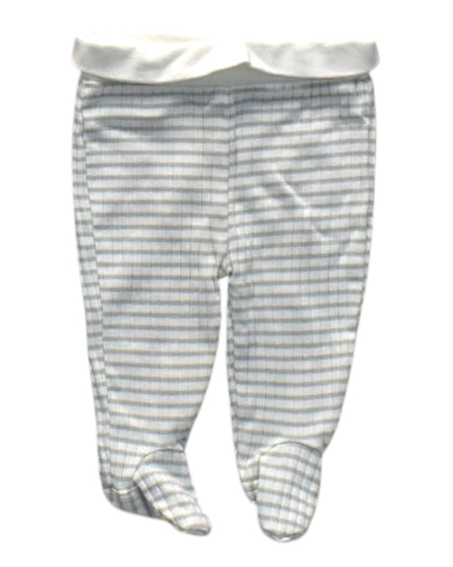 A White Casual Pants from Bout'Chou in size 0-3M for neutral. (Front View)