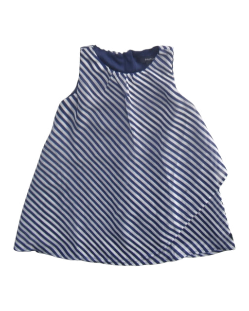 A Blue Sleeveless Dresses from Nautica in size 6-12M for girl. (Front View)