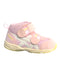 A Pink Sneakers from ASICS in size 12-18M for girl. (Front View)
