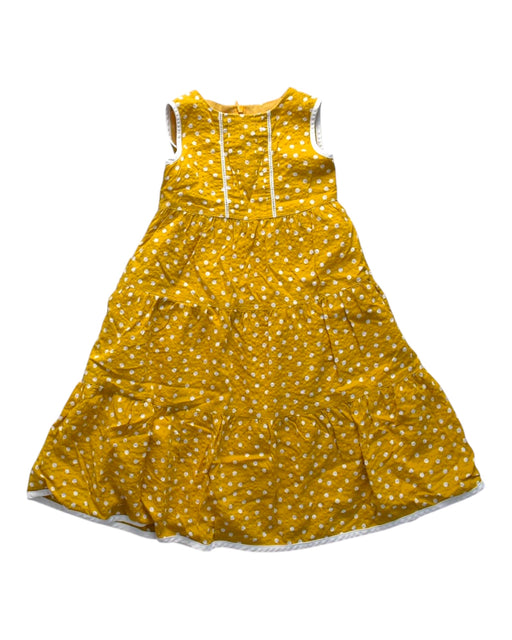 A Yellow Sleeveless Dresses from Tocca in size 4T for girl. (Front View)