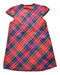 A Multicolour Short Sleeve Dresses from Familiar in size 5T for girl. (Back View)