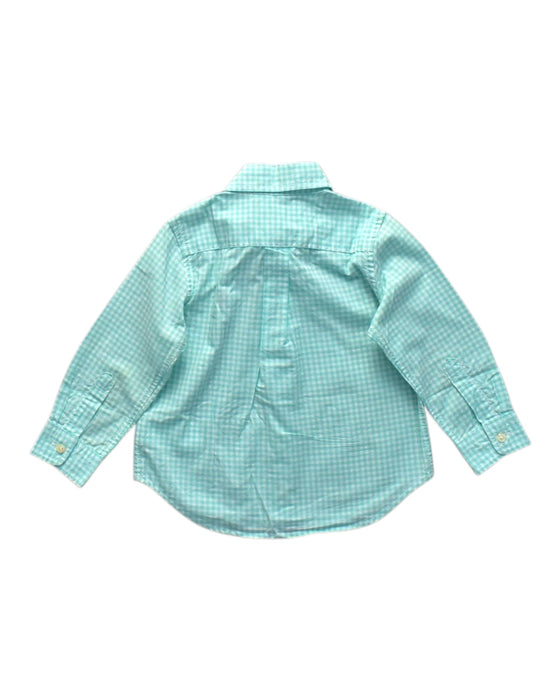 A Blue Long Sleeve Shirts from Ralph Lauren in size 12-18M for boy. (Back View)