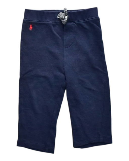 A Navy Casual Pants from Ralph Lauren in size 6-12M for boy. (Front View)