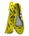 A Yellow Flats from Mini Melissa Jason Wu in size 12Y for women. (Front View)