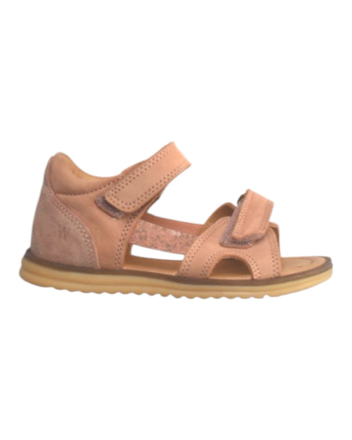 A Peach Sandals from Wheat in size 4T for girl. (Front View)