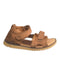 A Brown Sandals from Wheat in size 4T for boy. (Front View)