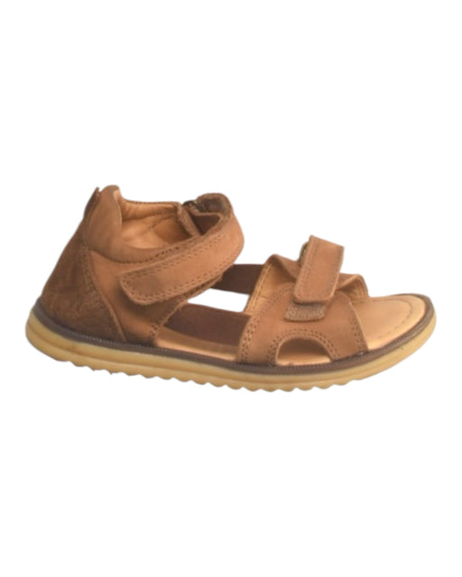 A Brown Sandals from Wheat in size 4T for boy. (Front View)