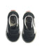 A Black Sneakers from Vans in size 12-18M for boy. (Back View)
