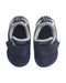 A Navy Sneakers from ASICS in size 12-18M for boy. (Back View)